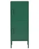 BELIANI Hoher Aktenschrank Grün Stahl 40x40x102 cm mit 2 Produktbild-Vorschau 5