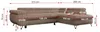 Ecksofa Sofa Braun, Wohnlandschaft L-Form mit Produktbild-Vorschau 7