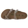 Birkenstock Mayari Zehenschlaufe Vegane Sandalen in Taupe – Produktbild-Vorschau 10