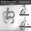 Tarpofix® Dreiloch Planenhaken mit Öse inkl. Nieten (10 Produktbild-Vorschau 4