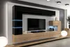 Furnitech Obývacia stena - Nábytok do obývačky s LED RGB - Náhľad obrázku produktu 1