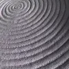 Tappeto in cotone effetto corda grigio diam.70 Anteprima dell’immagine prodotto 4