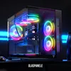 MODECOM VOLCANO PANORAMA 3F Grau PC Gehäuse ATX Midi Tower Produktbild-Vorschau 2