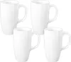 Zestaw 4 kubków Wilmax 630 ml, porcelana, białe, Podgląd zdjęcia produktu 1