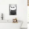 MuchoWow® - Leinwandbilder - WC - Toilettensitz - Lustig - Produktbild-Vorschau 4