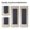 Radiador plano EMKE, 160 x 46 cm, de una sola capa, 751 W, Vista previa de la imagen del producto 5