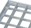 vidaXL Grille argent 60 x 60 x 2 cm Acier galvanisé à chaud Voir les images du produit 6