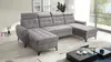 Wohnlandschaft U-Form LAVAX, Ecksofa mit Schlaffunktion, 2 Produktbild-Vorschau 1