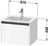 Duravit Ketho.2 Wastafelonderkast 61x48x44 cm Mat Natuur Produktbild-Vorschau 2