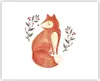 Poster - Poster ohne Rahmen - Nov Illustration Fuchs - Produktbild-Vorschau 1