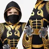 Goldenes Ninja Kostüm für Kinder Large 10-12 Jahre Produktbild-Vorschau 6