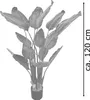 Strelitzia Plante Artificielle Artificiel Plastique Pot Voir les images du produit 6