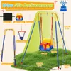 Balançoire pour enfants Vigevee 4 en 1, balançoire pour Voir les images du produit 2