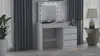 Schminktisch Mit Spiegel Mit Beleuchtung 12X Led Hocker Produktbild-Vorschau 5