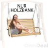Hollywoodschaukel Bank | Holzbank Lärchenholz Gartenbank Produktbild-Vorschau 4