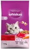 Whiskas Adult 1+ Katzentrockenfutter mit Rind, 2 Beutel, Produktbild-Vorschau 7