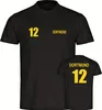 multifanshop Herren T-Shirt - Dortmund - Trikot Nummer 12, Produktbild-Vorschau 1