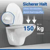 WENKO Premium WC SITZ MUSCHEL Klo Brillen Toiletten Deckel Produktbild-Vorschau 2