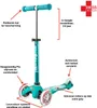 Micro Scooter mini Deluxe magic aqua - Akzeptabel Náhľad obrázku produktu 7