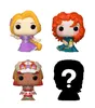 Funko Bitty POP! Disney Princezná Rapunzel 2cm 4ks Náhľad obrázku produktu 3