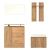 A collage of four furniture pieces for an entryway or hallway, presented on a white background. Voir les images du produit