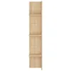 vidaXL Armoire TV Chêne Sonoma 152x22x113 cm Bois composite Voir les images du produit 5