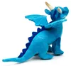 Uni-Toys - Drache blau - 26 cm (Länge) - Plüsch-Fabeltier - Produktbild-Vorschau 4