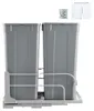 SucceBuy Poubelle coulissante (50 Qt x2), double poubelle Voir les images du produit 1