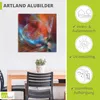 ARTland Wandbild Alu für Innen & Outdoor Murmel Größe: Produktbild-Vorschau 4