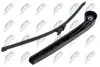 NTY EWB-VW-004 Wischerarm Scheibenwischerarm Hinten für VW Produktbild-Vorschau 2