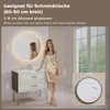 S'AFIELINA LED Badspiegel Rund Badezimmerspiegel Produktbild-Vorschau 2