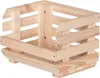 STOLMAK Drewniana Skrzynka na Owoce na Kółkach 37x79x30 cm Podgląd zdjęcia produktu 9