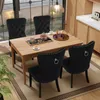 Puluomis jídelní židle sada 4 sametových židlí kuchyňská Náhled obrázku produktu 2