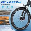 HITWAY BK32 E-Bike 26" x 2,35 Reifen Elektrofahrrad, 36V Produktbild-Vorschau 6