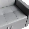 SONNI 140x94x78cm Divano letto matrimoniale grigio chiaro Anteprima dell’immagine prodotto 10