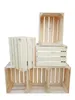 Holzkiste 40x30x23 cm 6er Set - Dekokiste Aufbewahrung als Produktbild-Vorschau 1