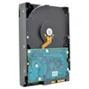 A hard drive with its circuit board exposed. Produktbild-Vorschau