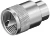 goobay UHF Stecker für max 10 mm Kabel Produktbild-Vorschau 1