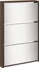 vidaXL Scarpiera con specchio 5 scomparti rovere marrone Anteprima dell’immagine prodotto 4