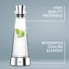 Caraffa refrigerante Emsa Flow Slim, vetro, argento, 39,3 x Anteprima dell’immagine prodotto 5