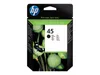 HP 51645 AE Tintenpatrone schwarz No. 45 Produktbild-Vorschau 1