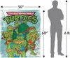 Teenage Mutant Ninja Turtles - Gruppe Überwurf, Seidig, Produktbild-Vorschau 3