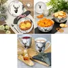 Alois 18pcs Set de petit déjeuner Porcelaine Cerf Bols Voir les images du produit 5