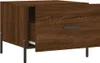 vidaXL Couchtisch Braun Eichen-Optik 50x50x40 cm Produktbild-Vorschau 6
