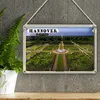 Blechschild Städte Hannover Herrenhäuser Gärten 30x20cm Produktbild-Vorschau 3