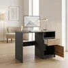 Kompaktný písací stôl 100 x 50 cm | Moderný počítačový a Náhľad obrázku produktu 8