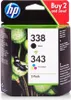 Tinte HEWLETT PACKARD SD449EE  DJ5740  (2) BLACK-COL Produktbild-Vorschau 7