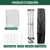 FCH Faltpavillon 3 x 3m Pop Up Pavillon Faltbar Wasserdicht Produktbild-Vorschau 6