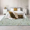 Tappeto a mosaico in pelle naturale riciclata Beige 190x290 Anteprima dell’immagine prodotto 7