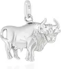 NKlaus Kettenanhänger Stier Sternzeichen 925 Silber 13x19mm Produktbild-Vorschau 1